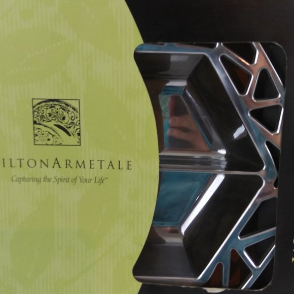 Wilton Armetale  12" Symphony Hexagonal Server New - Picture 11 of 11